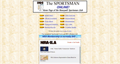 Desktop Screenshot of hwsportsman.net